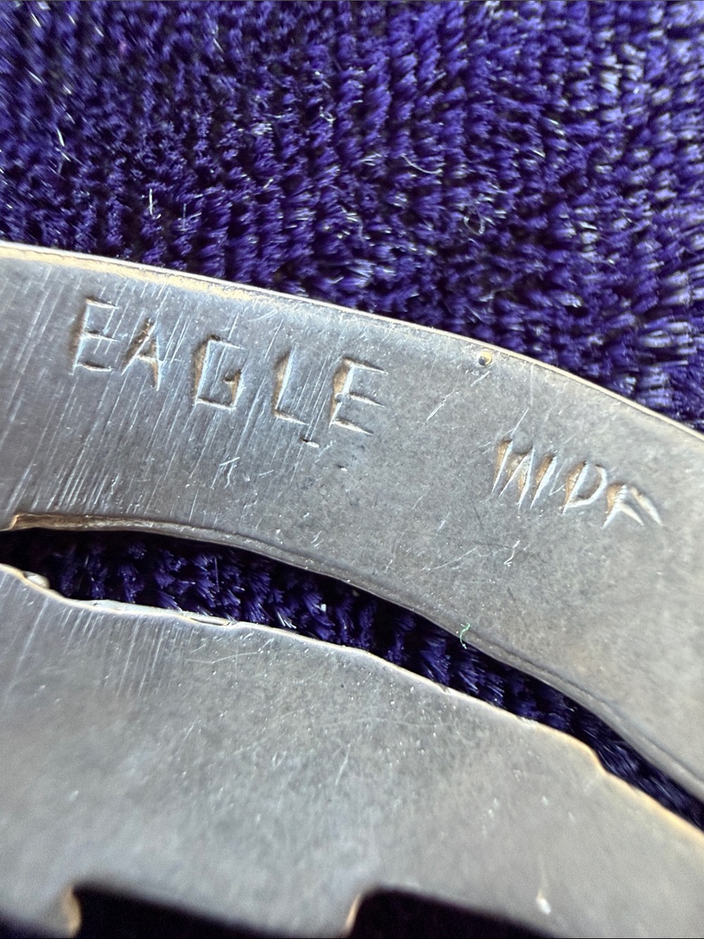 925 sterling silver eagle pendant by WDF Haida Northwest Coast - Picture 4 of 6